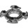 LEGO Transparent Ninjago Spinner Crown with Swirl Ends and Black and Silver Decoration (10468)