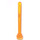 LEGO Orange transparent Antenne 1 x 4 avec dessus arrondi (3957 / 30064)