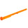 LEGO Orange transparent La Flèche 8 for Spring Shooter Arme (15303 / 29340)