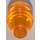 LEGO Transparent Orange Bar 1 with Light Cover (29380 / 58176)