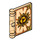 LEGO Transparentes Orange Book Cover mit Nexo Knights Book Of Destruction (24093 / 25220)