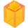 LEGO Transparent Orange Brick 1 x 1 (3005 / 30071)