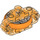 LEGO Transparent Orange Chima Spinning Wheel Mechanism (15336)