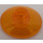 LEGO Transparentes Orange Dish 2 x 2 (4740 / 30063)