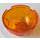 LEGO Transparent Orange Meteor top half (30286)
