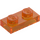 LEGO Orange Transparent assiette 1 x 2 (3023 / 28653)