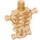 LEGO Orange transparent Squelette Torse Épais Ribs (29980 / 93060)