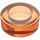 LEGO Orange Transparent Tuile 1 x 1 Rond (35381 / 98138)