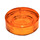 LEGO Transparentes Orange Fliese 1 x 1 Runden (35381 / 98138)