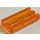 LEGO Transparant oranje Tegel 1 x 2 Rooster (met Groef aan onderzijde) (2412 / 30244)