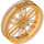 LEGO Transparent Orange Wheel Rim Ø75 x 17 (52051 / 88517)