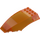 LEGO Transparent Orange Windscreen 10 x 6 x 2 (35269 / 45705)