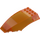 LEGO Transparent Orange Windscreen 10 x 6 x 2 (35269 / 45705)