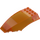 LEGO Transparent Orange Windscreen 10 x 6 x 2 (35269 / 45705)