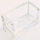 LEGO Transparent Panel 1 x 2 x 1 with Closed Corners (23969 / 35391)