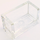 LEGO Transparent Paneel 1 x 2 x 1 mit geschlossen Ecken (23969 / 35391)