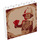 LEGO Transparent Panneau 1 x 6 x 5 avec Explorer Holding rouge diamant (59349 / 68414)