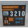 LEGO Transparent Panel 1 x 6 x 5 with &#039;LAUNCH CONTROL&#039;, &#039;3210&#039;, Rocket Sticker (59349)