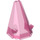 LEGO Transparent Pink Glitter Roof 6 x 8 x 9 (10487 / 33215)