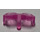 LEGO Transparent Pink Sunglasses - Oval (93080)