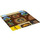 LEGO Transparent Plastic Lenticular Backdrop with Hufflepuff Common Room (104684)
