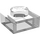 LEGO Transparant Plaat 1 x 1 (3024 / 30008)