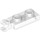 LEGO Transparent Plate 1 x 2 with Horizontal Clip on End (42923 / 63868)