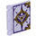 LEGO Violet transparent Book Cover avec Nexo Knights Book Of Evil (24093 / 25282)