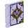 LEGO Transparent Purple Book Cover with Nexo Knights Book Of Evil (24093 / 25282)