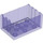 LEGO Transparent Purple Box 4 x 6 (4237 / 33340)