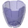 LEGO Morado transparente Cocoon Mitad (11598)