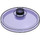 LEGO Violet Transparent Dish 3 x 3 (35268 / 43898)