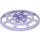 LEGO Transparent Purple Dish 6 x 6 Webbed (Squared Holder Underneath) (4285 / 30234)