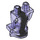 LEGO Transparant paars Ghost Poten met Marbled Zwart (19859 / 82434)