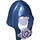 LEGO Transparent Purple Hood with Transparent Purple Mask and Silver Medallion (20265)