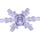 LEGO Transparentes Lila Ice Crystal (42409 / 53972)