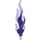 LEGO Transparent Purple Large Flame with Marbled Dark Purple Tip (85959 / 94448)