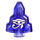 LEGO Transparent Purple Moonstone with Eye of Horus (10178 / 10546)