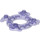 LEGO Transparent Purple Ninjago Spinner Crown with Intertwined Snakes and Lime Scales (10476 / 98344)