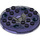 LEGO Transparant paars Ninjago Spinner met Zwart Circles (92547)