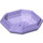 LEGO Opale violette transparente Octagonal Osciller Bas  (80337)
