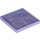 LEGO Transparent Purple Opal Tile 6 x 6 with Bumpy Top (3160)