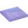 LEGO Transparent Purple Opal Tile 6 x 6 with Bumpy Top (3160)