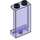 LEGO Transparent Purple Panel 1 x 2 x 3 with Side Supports - Hollow Studs (35340 / 87544)