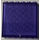 LEGO Transparent Purple Panel 1 x 6 x 5 with Hexagon design Sticker (59349)