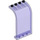 LEGO Violet transparent Panneau 3 x 4 x 6 avec Haut incurvé (2571 / 35251)
