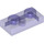 LEGO Transparent Purple Plate 1 x 2 (6225 / 28653)