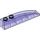 LEGO Transparent Purple Slope 1 x 6 Curved (41762 / 42022)