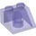 LEGO Transparent Purple Slope 2 x 2 (45°) (3039 / 6227)