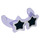 LEGO Transparent Purple Star Sunglasses (65692)